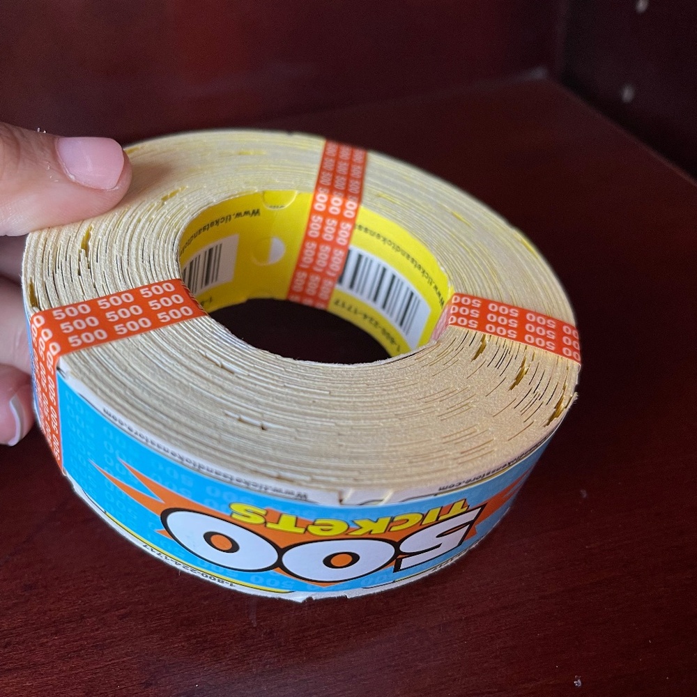 Raffle roll of 500 Tickets - Picture 2 of 3